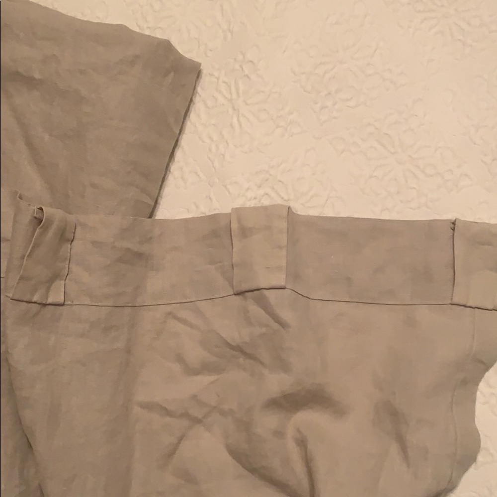Nicole Miller 100% Linen Curtains 84” x 51”